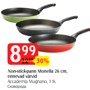 Allahindlus - Non-stick-pann Monella 26 cm