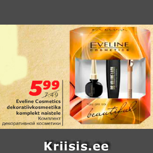 Allahindlus - Eveline Cosmetics dekoratiivkosmetika komplekt naistele