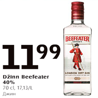 Allahindlus - Džinn Beefeater