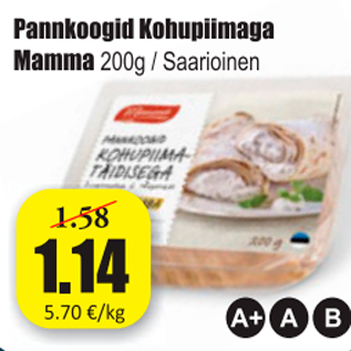 Allahindlus - Pannkoogid Kohupiimaga Mamma