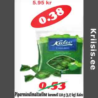 Allahindlus - Piparmündimaitseline karamell 120g