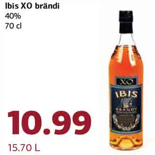 Allahindlus - Ibis XO brändi 40% 70 cl