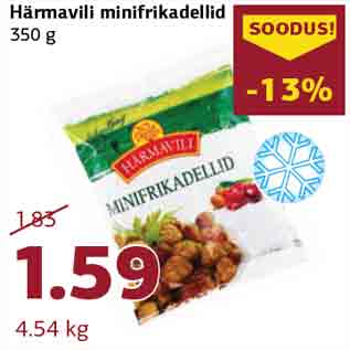 Allahindlus - Härmavili minifrikadellid 350 g