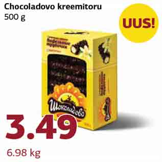 Allahindlus - Chocoladovo kreemitoru 500 g