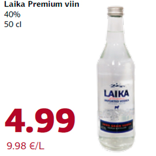 Allahindlus - Laika Premium viin