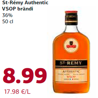 Allahindlus - St-Rémy Authentic VSOP brändi