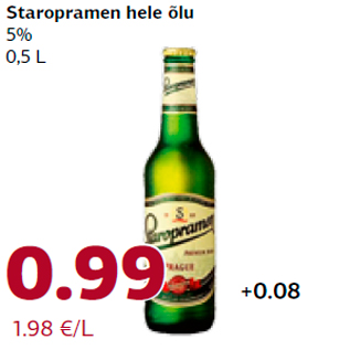 Allahindlus - Staropramen hele õlu