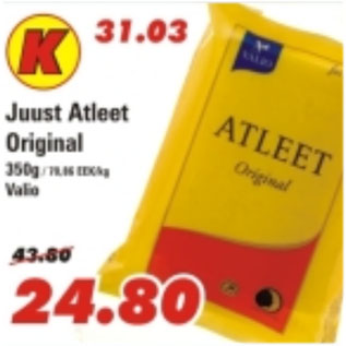 Allahindlus - Juust Atleet Original