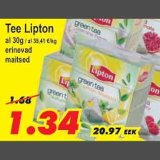 Allahindlus - Tee Lipton