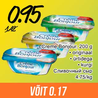 Allahindlus - Creme Bonjour, 200 g