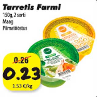 Allahindlus - Tarretis Farmi 150g, 2 sorti