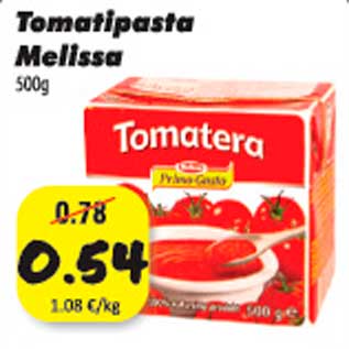 Allahindlus - Tomatipasta Melissa 500g