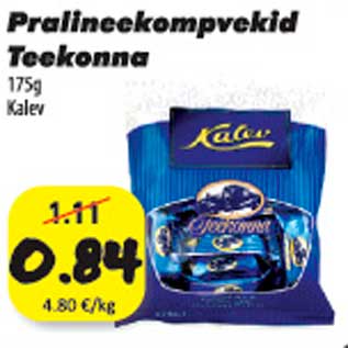 Allahindlus - Pralineekompvekid Teekonna 175g