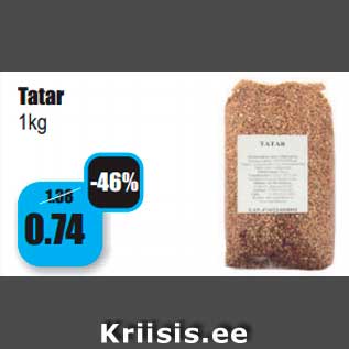 Allahindlus - Tatar 1kg