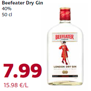 Allahindlus - Beefeater Dry Gin