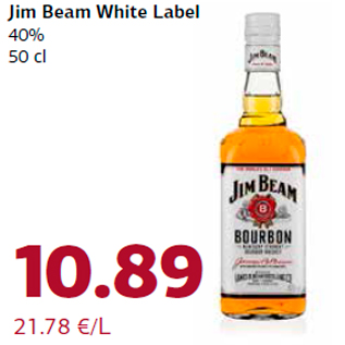 Allahindlus - Jim Beam White Label