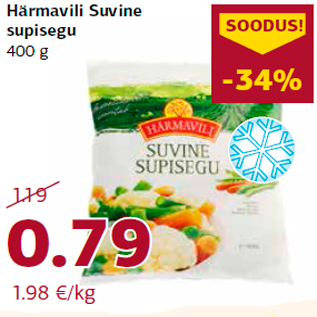 Allahindlus - Härmavili Suvine supisegu 400 g