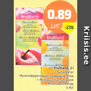 Allahindlus - Fruitland, 2 l