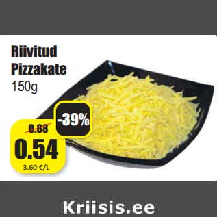 Allahindlus - Riivitud Pizzakate 150g