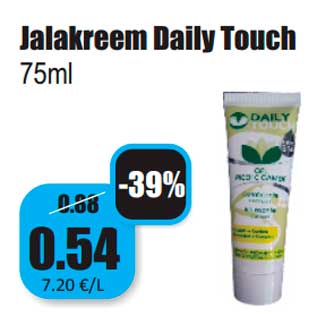 Allahindlus - Jalakreem Daily Touch 75ml