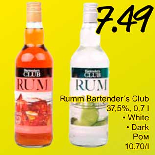 Allahindlus - Rumm Bartender´s Club