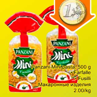 Allahindlus - Panzani Mini pasta