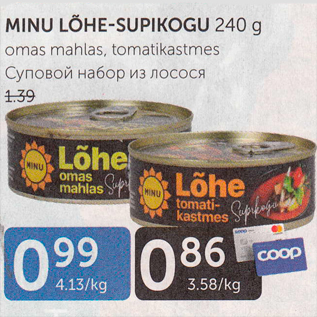 Allahindlus - MINU LÕHE-SUPIKOGU 240 g