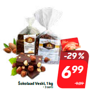 Allahindlus - Šokolaad Veski, 1 kg