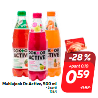 Allahindlus - Mahlajook Dr.Active, 500 ml