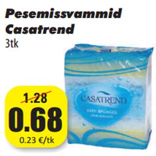 Allahindlus - Pesemissvammid Casatrend 3tk