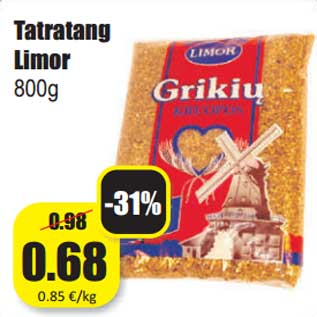 Allahindlus - Tatratang Limor 800g