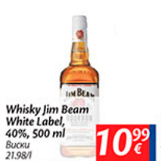 Allahindlus - Whisky Jim Beam White Label