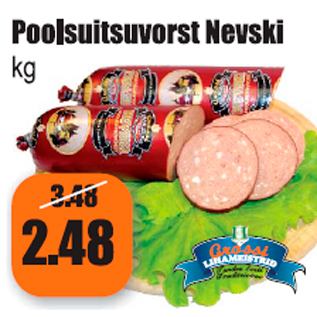 Allahindlus - Poolsuitsuvorst Nevski kg