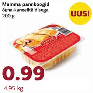 Allahindlus - Mamma pannkoogid õuna-kaneelitäidisega 200 g