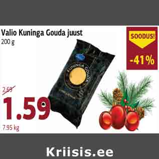 Allahindlus - Valio Kuninga Gouda juust 200 g