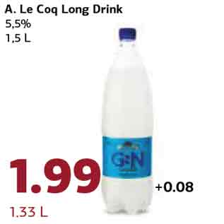 Allahindlus - A. Le Coq Long Drink
