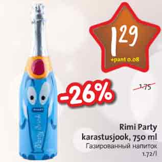 Allahindlus - Rimi Partu karastusjook, 750 ml