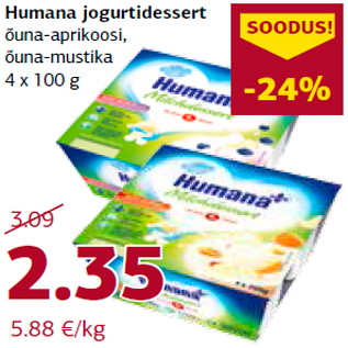 Allahindlus - Humana jogurtidessert