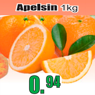 Allahindlus - Apelsin 1 kg