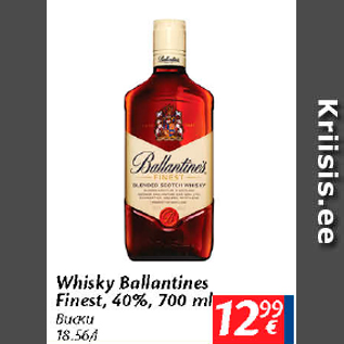 Allahindlus - Whisky Ballantines Finest