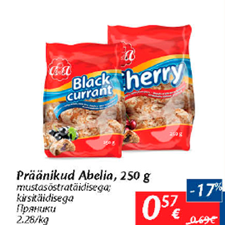 Allahindlus - Präänikud Abelia, 250 g