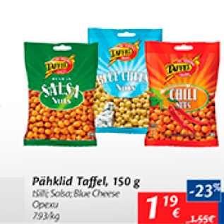 Allahindlus - Pähklid Taffel, 150 g