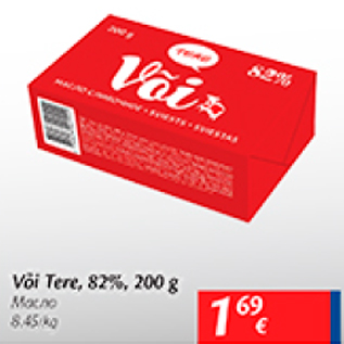 Allahindlus - Või Tere, 82%, 200 g