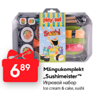 Allahindlus - Mängukomplekt "Sushimeister"