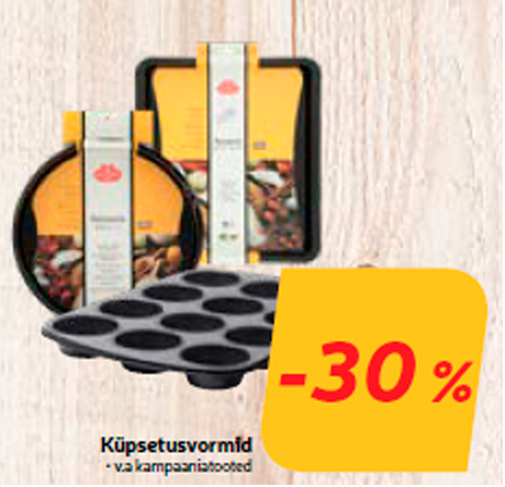 Küpsetusvormid -30%