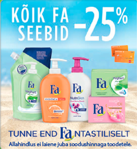 KÕIK FA SEEBID  -25%