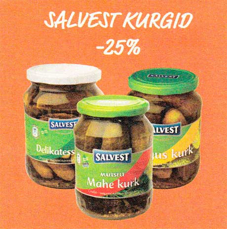 SALVEST KURGID  -25%