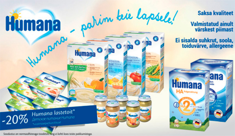 Humana lastetoit*  -20%