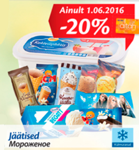 Jäätised  -20%