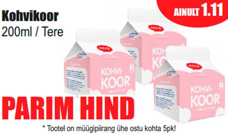 Kohvikoor 200ml / Tere
